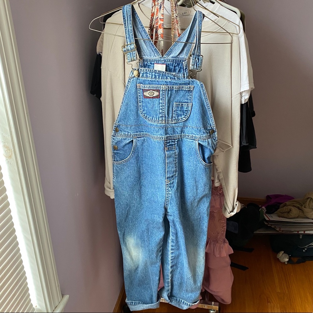 Vintage Kid’s Denim Overalls
